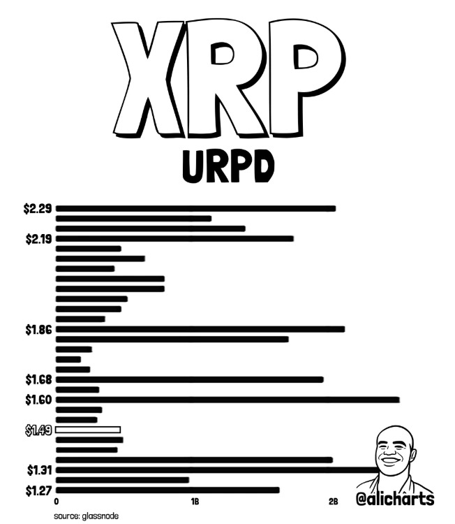 XRP三日涨超8%,1.60美元成关键阻力位